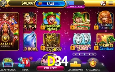 Descubra a Magia dos Jogos de Arcade no D34